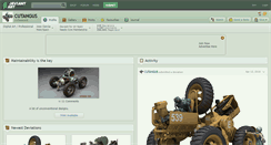 Desktop Screenshot of cutangus.deviantart.com