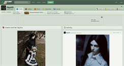 Desktop Screenshot of hayath.deviantart.com