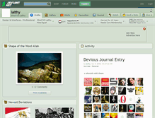 Tablet Screenshot of laithy.deviantart.com