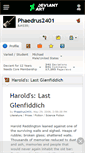 Mobile Screenshot of phaedrus2401.deviantart.com