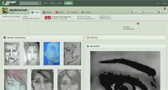 Desktop Screenshot of jazziecarmen.deviantart.com