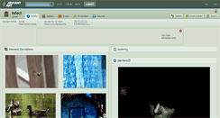 Desktop Screenshot of infect.deviantart.com