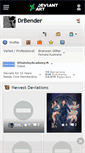 Mobile Screenshot of drbender.deviantart.com
