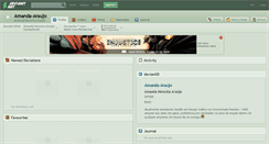 Desktop Screenshot of amanda-araujo.deviantart.com