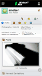 Mobile Screenshot of amelsen.deviantart.com