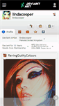 Mobile Screenshot of lindacooper.deviantart.com