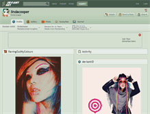 Tablet Screenshot of lindacooper.deviantart.com