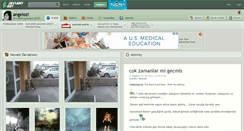 Desktop Screenshot of angelozi.deviantart.com