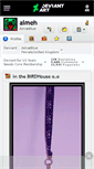 Mobile Screenshot of aimeh.deviantart.com