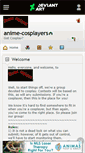 Mobile Screenshot of anime-cosplayers.deviantart.com
