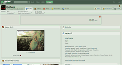 Desktop Screenshot of mychana.deviantart.com