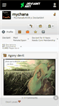 Mobile Screenshot of mychana.deviantart.com