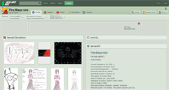 Desktop Screenshot of fire-blaze-666.deviantart.com