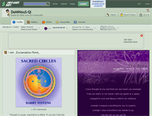 Tablet Screenshot of dominous-qi.deviantart.com