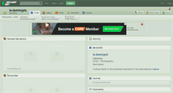 Desktop Screenshot of la-dummyplz.deviantart.com