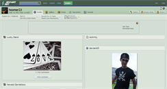 Desktop Screenshot of hosmer23.deviantart.com
