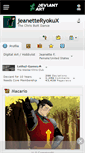 Mobile Screenshot of jeanetteryokux.deviantart.com