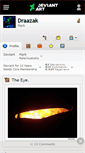 Mobile Screenshot of draazak.deviantart.com