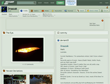 Tablet Screenshot of draazak.deviantart.com