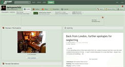 Desktop Screenshot of darksporechild.deviantart.com