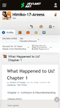 Mobile Screenshot of himiko-17-areess.deviantart.com