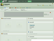 Tablet Screenshot of injapanplz.deviantart.com