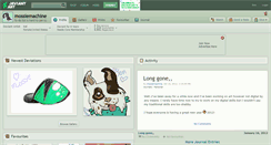 Desktop Screenshot of mossiemachine.deviantart.com
