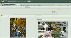 Desktop Screenshot of neoqueenhoneybee.deviantart.com