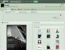 Tablet Screenshot of nk-daz.deviantart.com