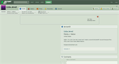 Desktop Screenshot of licia-jewel.deviantart.com