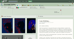 Desktop Screenshot of drowninginthestars.deviantart.com