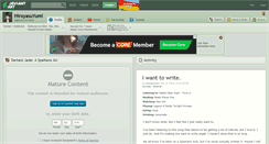 Desktop Screenshot of hiroyasuyumi.deviantart.com