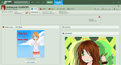 Desktop Screenshot of animeluver123456789.deviantart.com