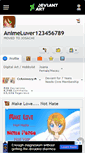 Mobile Screenshot of animeluver123456789.deviantart.com