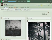 Tablet Screenshot of neriak.deviantart.com