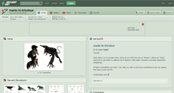 Desktop Screenshot of manic-in-tricolour.deviantart.com