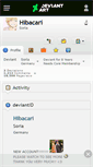 Mobile Screenshot of hibacari.deviantart.com