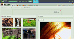 Desktop Screenshot of amy1r4e3.deviantart.com