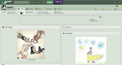 Desktop Screenshot of maaria.deviantart.com