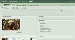 Desktop Screenshot of jbondanza.deviantart.com