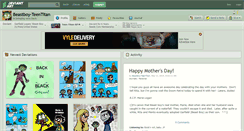 Desktop Screenshot of beastboy-teentitan.deviantart.com