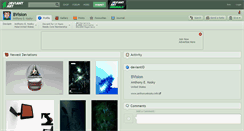 Desktop Screenshot of bvision.deviantart.com