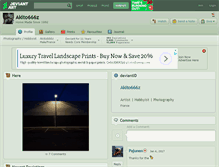 Tablet Screenshot of akito666z.deviantart.com