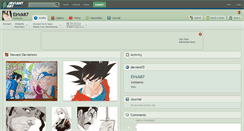 Desktop Screenshot of elrick87.deviantart.com