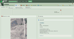 Desktop Screenshot of lenslens.deviantart.com