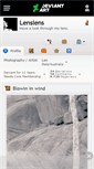 Mobile Screenshot of lenslens.deviantart.com