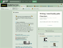 Tablet Screenshot of buddypokeclub.deviantart.com