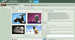Desktop Screenshot of animation-nation.deviantart.com