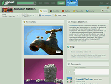 Tablet Screenshot of animation-nation.deviantart.com