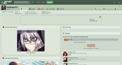 Desktop Screenshot of modrzew91.deviantart.com